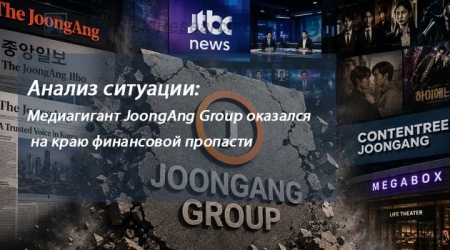 Анализ ситуации:  Медиагигант JoongAng Group оказался на краю финансовой пропасти