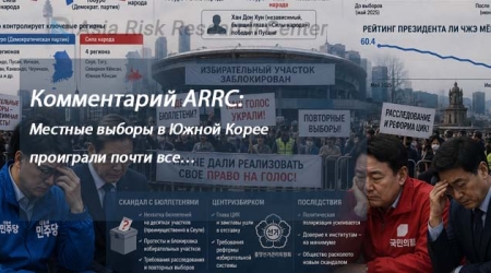 Комментарий ARRC:   Местные выборы в Южной Корее проиграли почти все…